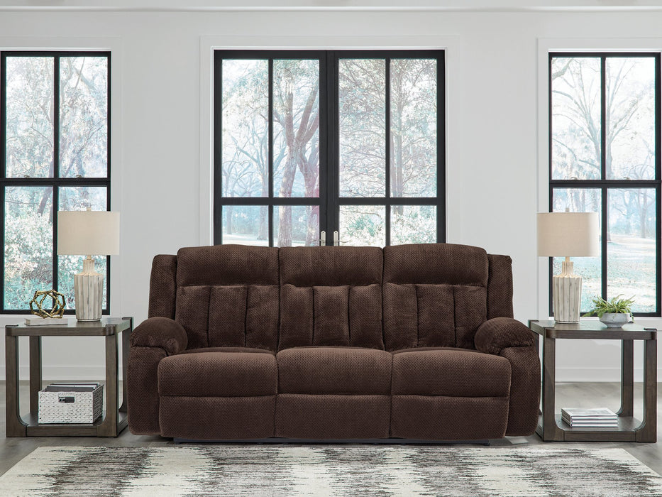 Observation Power Reclining Sofa with Drop Down Table - All Brands Furniture (NJ)