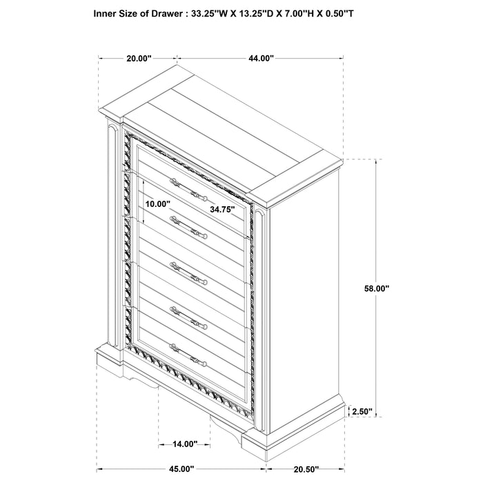 McKinney Chest of Drawers - All Brands Furniture (NJ)