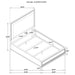 Pembroke Panel Bed - All Brands Furniture (NJ)