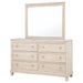 Pembroke Dresser with Mirror - All Brands Furniture (NJ)