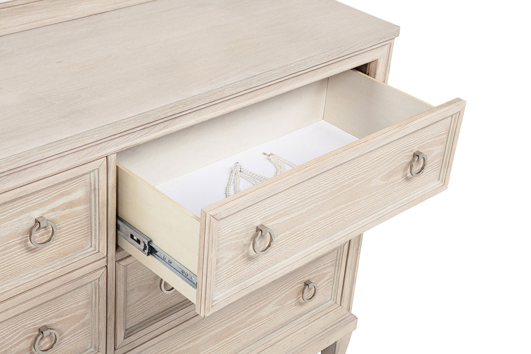 Pembroke Dresser with Mirror - All Brands Furniture (NJ)