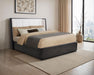 Leandro Wingback Bed - All Brands Furniture (NJ)