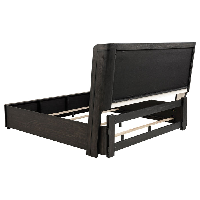 Leandro Wingback Bed - All Brands Furniture (NJ)