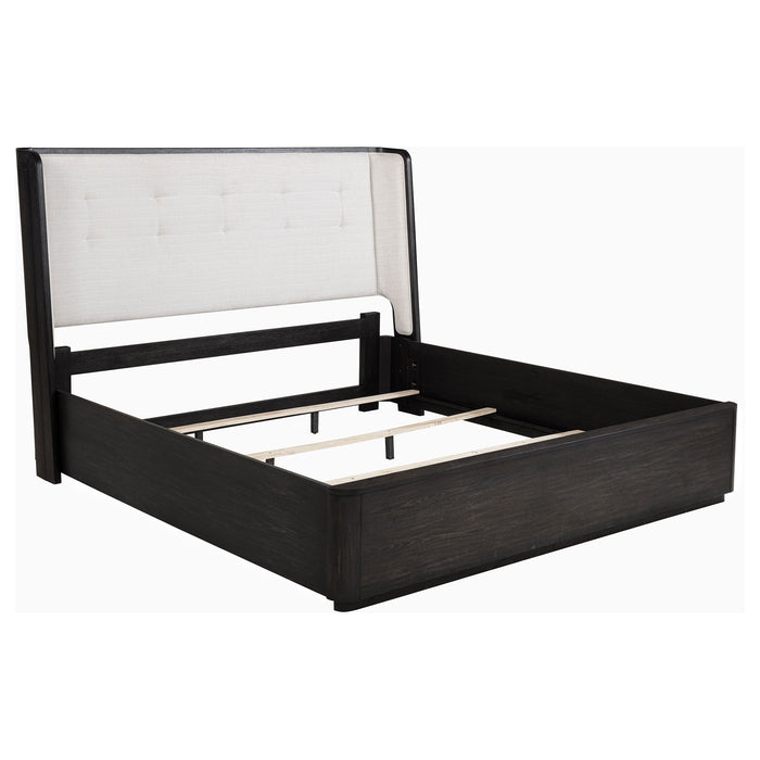 Leandro Wingback Bed - All Brands Furniture (NJ)