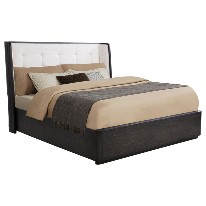 Leandro Wingback Bed - All Brands Furniture (NJ)