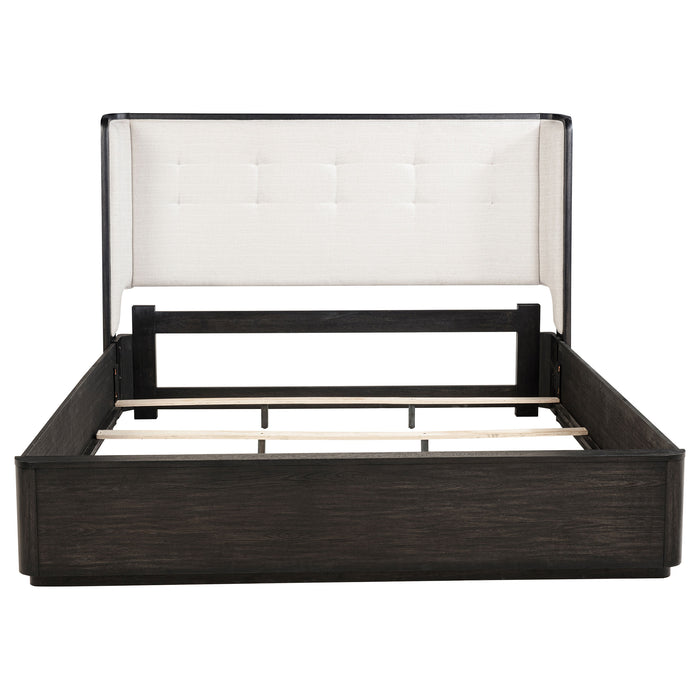 Leandro Wingback Bed - All Brands Furniture (NJ)