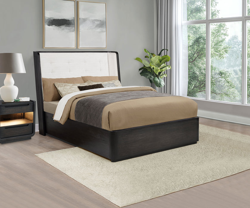 Leandro Wingback Bed - All Brands Furniture (NJ)