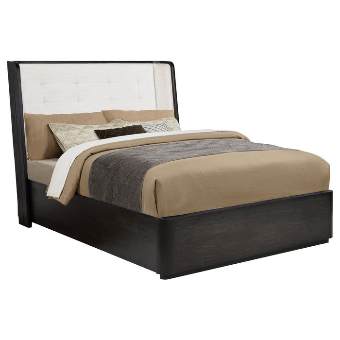 Leandro Wingback Bed - All Brands Furniture (NJ)