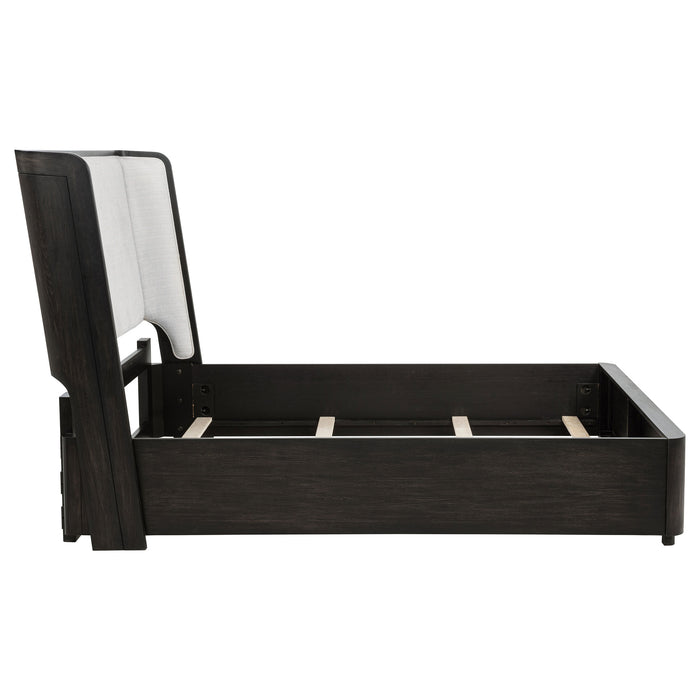 Leandro Wingback Bed - All Brands Furniture (NJ)