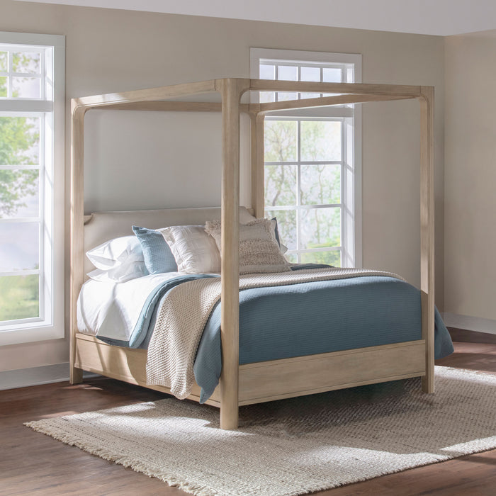 Solano Canopy Panel Platform Bed - All Brands Furniture (NJ)