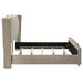 Lorient Wingback Bed with LED Lighting - All Brands Furniture (NJ)