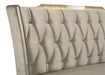 Lorient Wingback Bed with LED Lighting - All Brands Furniture (NJ)