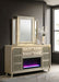 Lorient LED Dresser with LED Mirror and Flame Visualizer - All Brands Furniture (NJ)