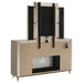Lorient LED Dresser with LED Mirror and Flame Visualizer - All Brands Furniture (NJ)
