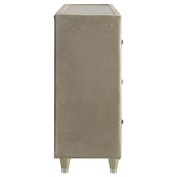 Lorient LED Dresser with Flame Visualizer - All Brands Furniture (NJ)