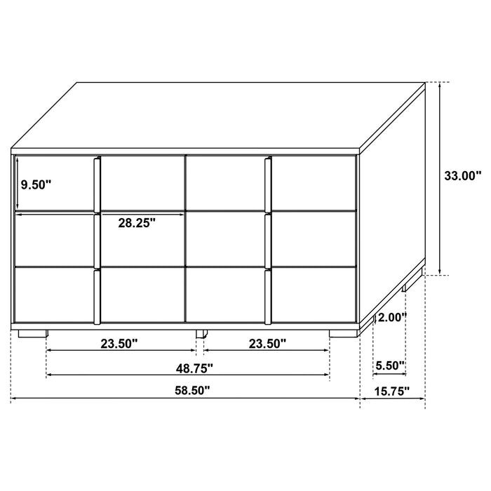 Marceline Dresser - All Brands Furniture (NJ)
