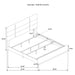 Ines Panel Bed - All Brands Furniture (NJ)