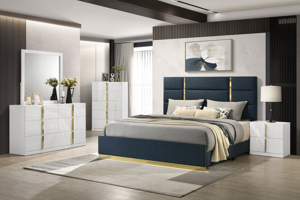 Ines Panel Bed - All Brands Furniture (NJ)