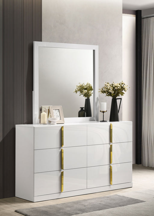 Ines Dresser with Mirror - All Brands Furniture (NJ)