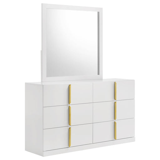 Ines Dresser with Mirror - All Brands Furniture (NJ)