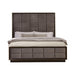 Durango California King, Eastren King, & Queen Upholstered Bed Smoked Peppercorn and Grey - All Brands Furniture (NJ)