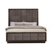 Durango California King, Eastren King, & Queen Upholstered Bed Smoked Peppercorn and Grey - All Brands Furniture (NJ)