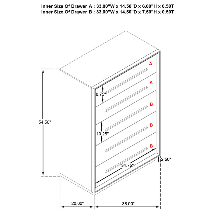 Durango Chests - All Brands Furniture (NJ)