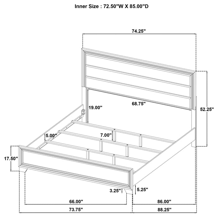 Wright Bedroom Set - All Brands Furniture (NJ)