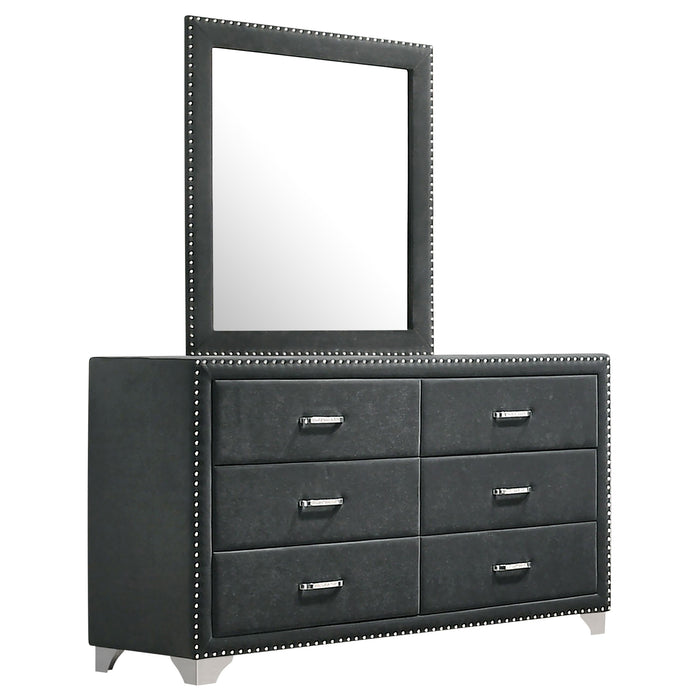 Melody Dresser with Mirror - All Brands Furniture (NJ)