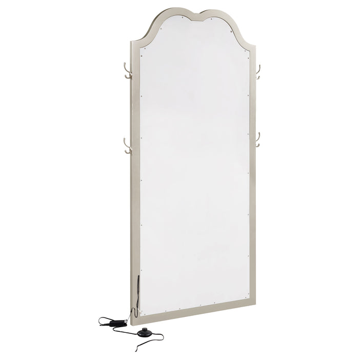 Evangeline Floor Mirror with LED Lighting - All Brands Furniture (NJ)