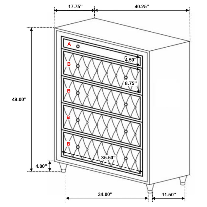 Antonella Bedroom Sets - All Brands Furniture (NJ)