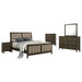 Wilkes California King Bedroom Set Dark Cocoa - All Brands Furniture (NJ)
