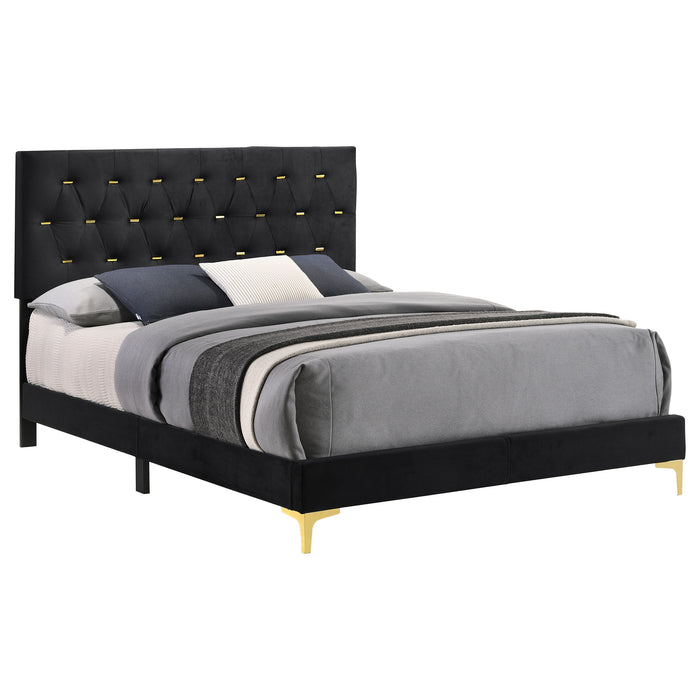 Kendall Upholstered Panel Bed - All Brands Furniture (NJ)