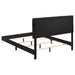 Kendall Panel Bed E.King, & Queen Black & White - All Brands Furniture (NJ)