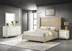 Lucia 4 & 5 Piece Bedroom Set King & Queen Beige & Grey - All Brands Furniture (NJ)