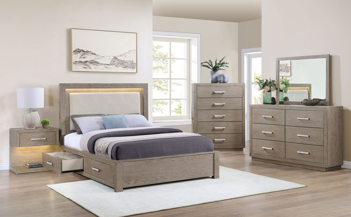 Kenora California King, E.king, & Queen Bed - All Brands Furniture (NJ)