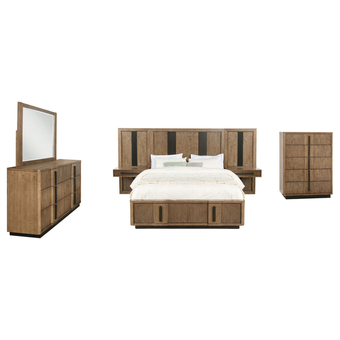 Terrace 4 & 6 Piece E.King, Cal.King, & Queen Bedroom Set - All Brands Furniture (NJ)