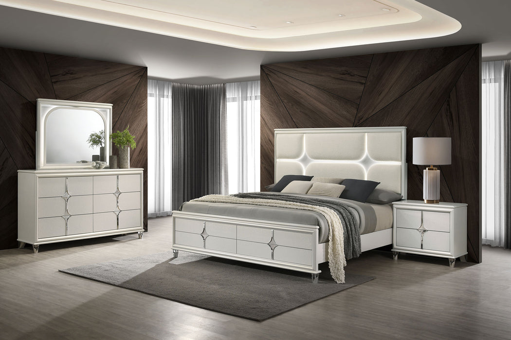 Olivia 4 Pc Bedroom Set - All Brands Furniture (NJ)