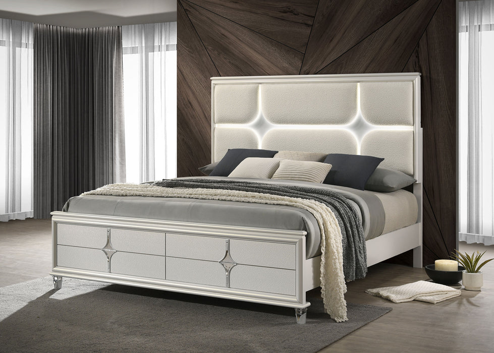 Olivia California King, E.King, & Queen Bed - All Brands Furniture (NJ)