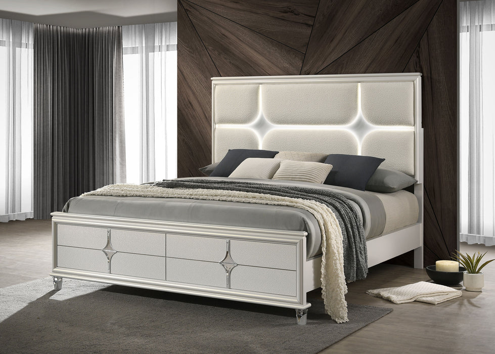 Olivia California King, E.King, & Queen Bed - All Brands Furniture (NJ)