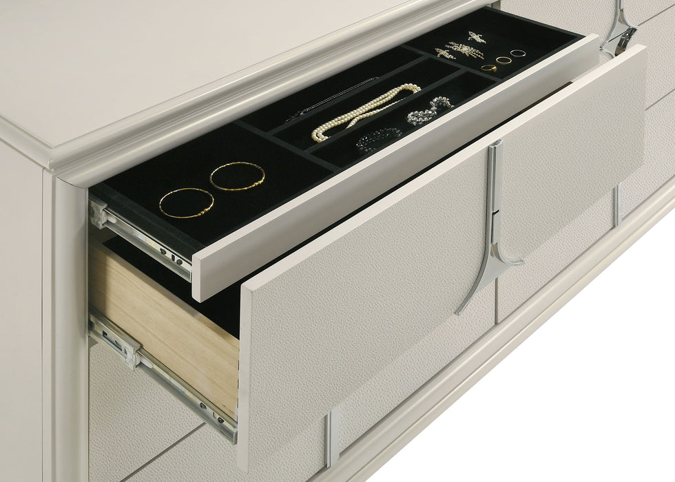 Olivia 4 & 5 Piece Bedroom Set E.King, Queen, & Cal.King - All Brands Furniture (NJ)