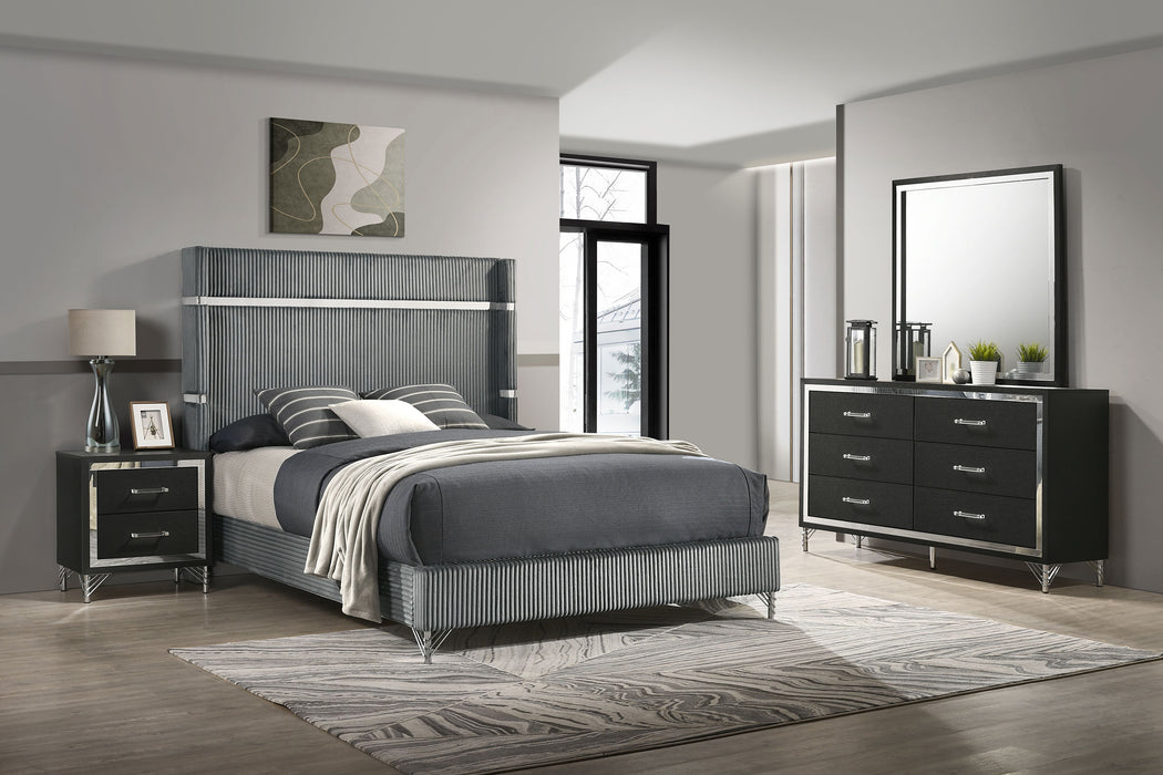 Lucia 4 Pc Bedroom Set - All Brands Furniture (NJ)