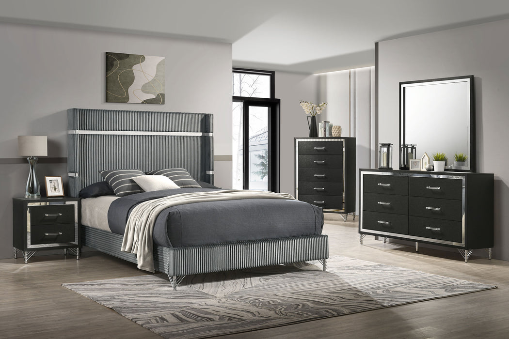 Lucia 5 Pc Bedroom Set - All Brands Furniture (NJ)