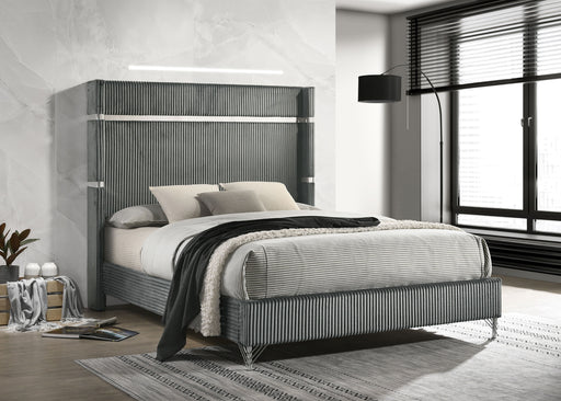 Lucia Wingback Bed - All Brands Furniture (NJ)