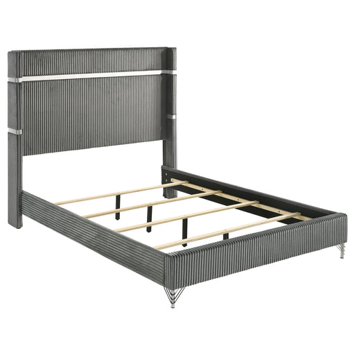 Lucia Wingback Bed - All Brands Furniture (NJ)