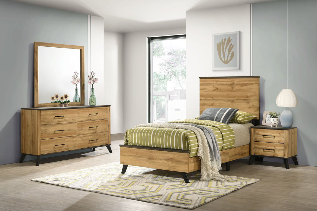 Kaywood 4 & 5 Pc Bedroom Set Full, E.King, Queen & Twin - All Brands Furniture (NJ)