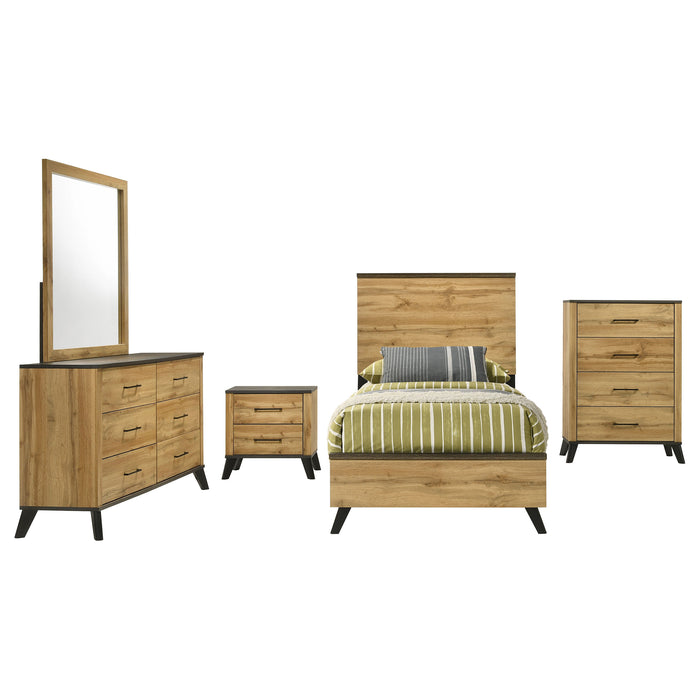 Kaywood 4 & 5 Pc Bedroom Set Full, E.King, Queen & Twin - All Brands Furniture (NJ)