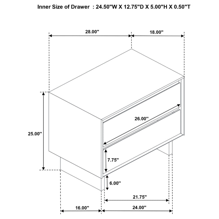 Glenwood Nightstand - All Brands Furniture (NJ)
