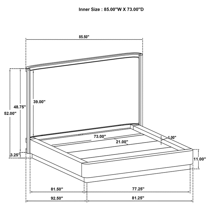 Kailani 4 & 5 Pc Bedroom Set E.King, Cal.King & Queen - All Brands Furniture (NJ)