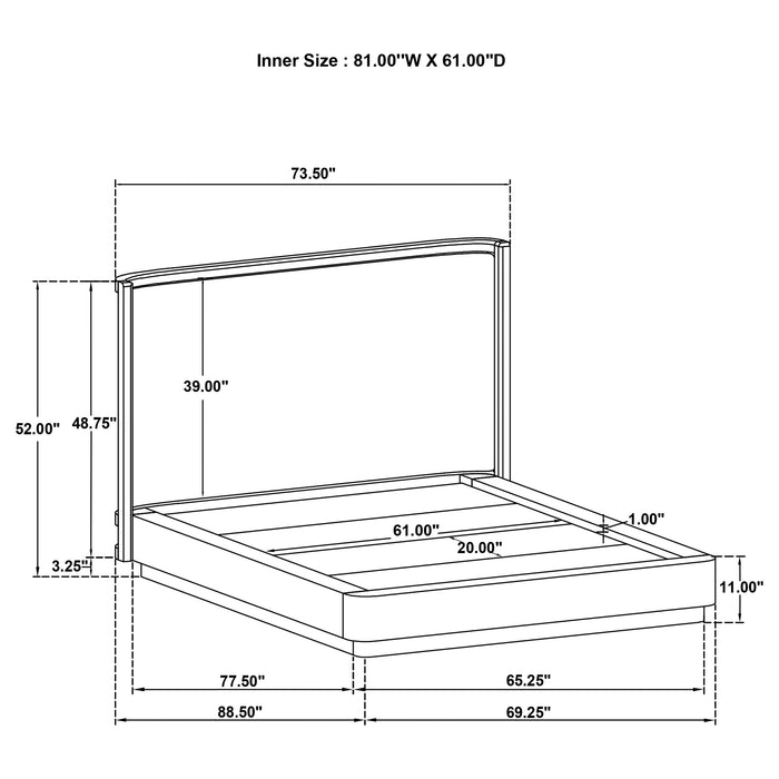 Kailani 4 & 5 Pc Bedroom Set E.King, Cal.King & Queen - All Brands Furniture (NJ)